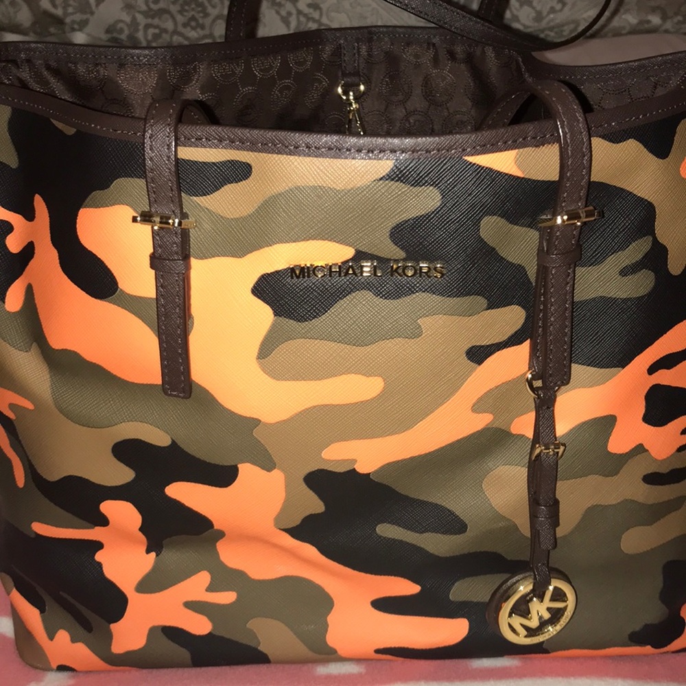 Michael Kors Camo Tote Bag